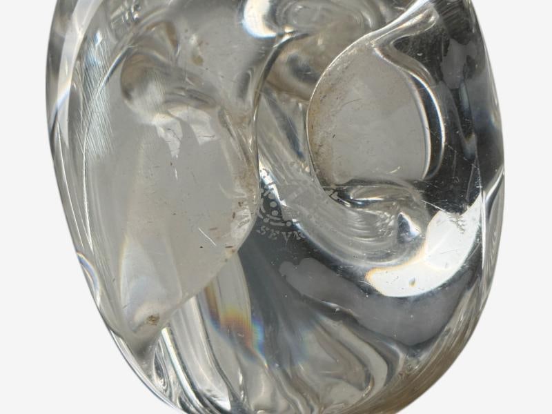 Sevres, French Modern, Glass, Brass, Small Table Lamps, France, 1960s - 10