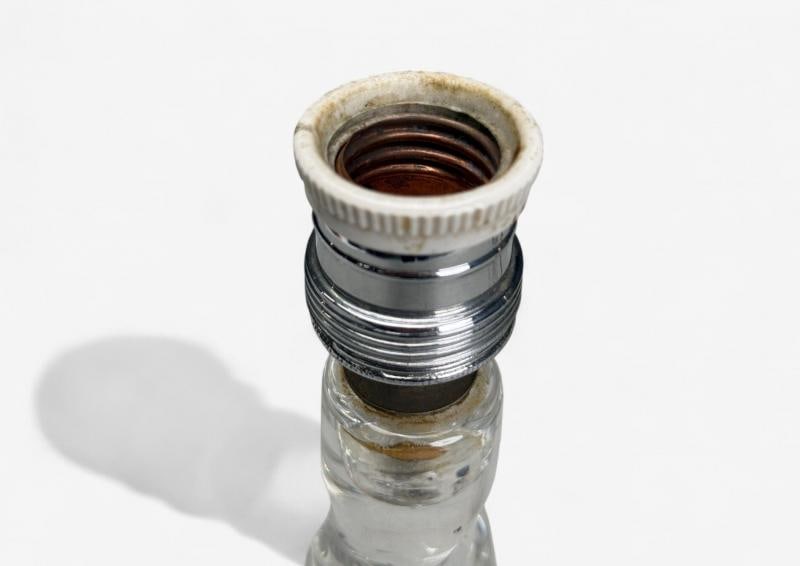 Sevres, French Modern, Glass, Brass, Small Table Lamps, France, 1960s - 8