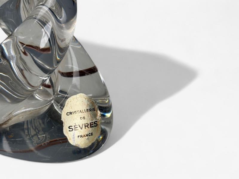 Sevres, French Modern, Glass, Brass, Small Table Lamps, France, 1960s - 9