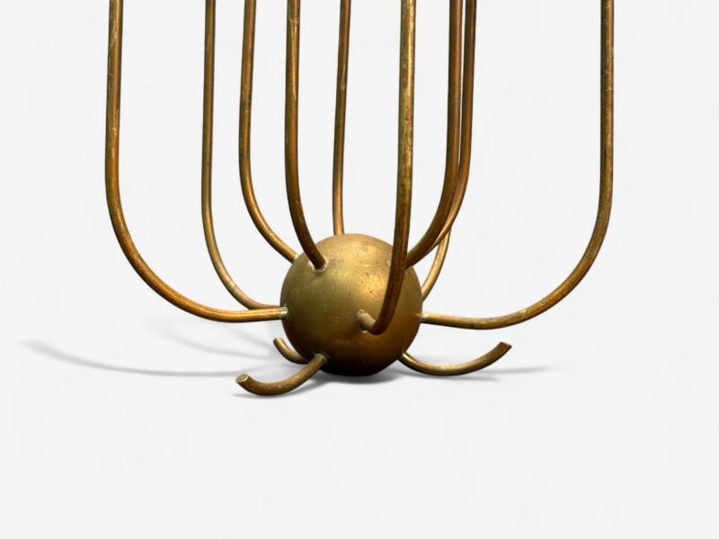 Swedish Modern, Patinated Brass, Table Candelabras, Sweden, 1950s - 7