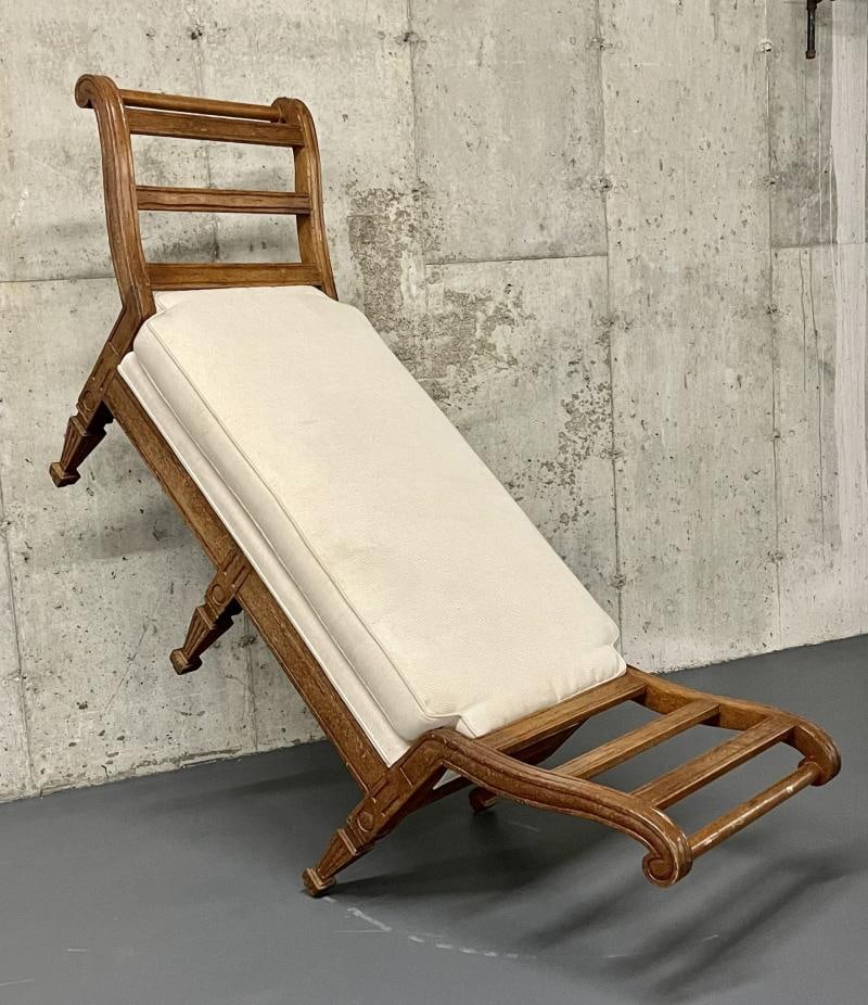 Pair of Mid Century Window Benches, Daybeds, Custom Upholstery, Pillows - 8