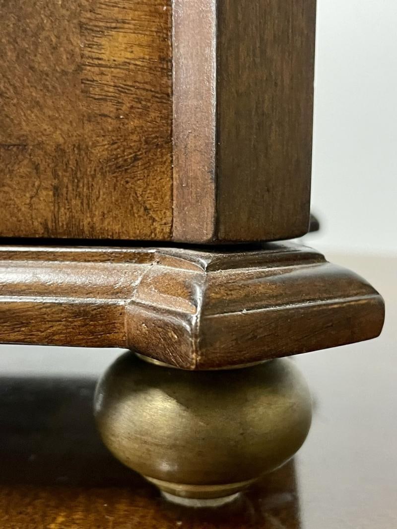 Maitland Smith Jewelry Box, Casket Box, Inlaid, Banded. Keepsake Box. - 9