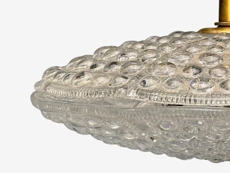 Carl Fagerlund, Brass, Glass, Pendant Lights, Sweden, 1940s - 5