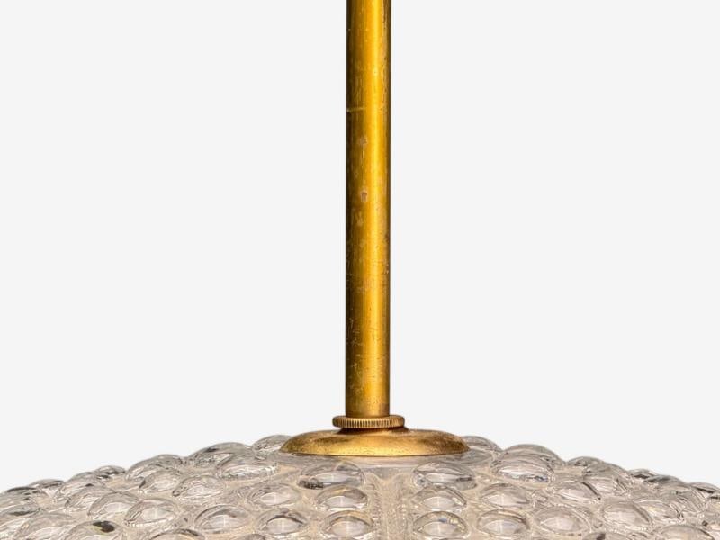 Carl Fagerlund, Brass, Glass, Pendant Lights, Sweden, 1940s - 7