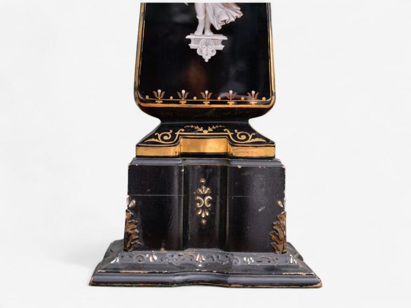 Hollywood Regency, Opaline, Bronze, Painted Table Lamps, France, 1920s - 9