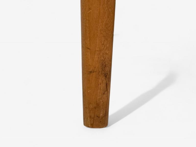 Jens Risom attr., Mid-Century Modern, Side Chairs, Walnut, Fabric, USA, 1940s - 8