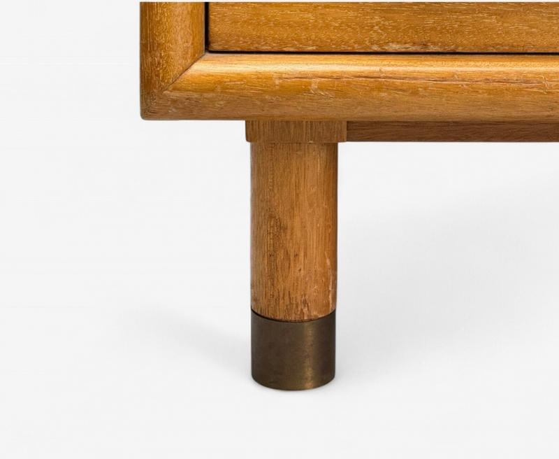 John Keal, Bleached Mahogany, Open Nightstands, USA, 1960s - 11
