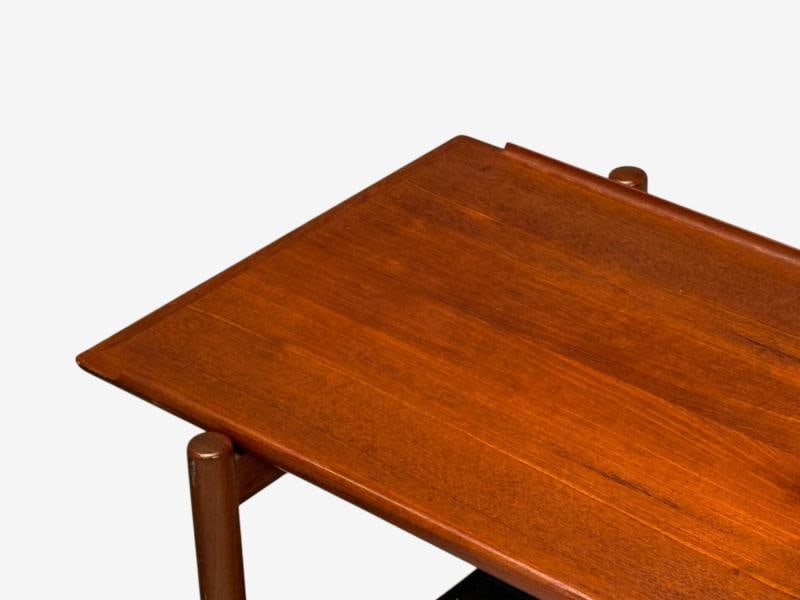 Poul Hundevad, Danish Modern, Teak, Expandable Bar Carts, Denmark, 1950s - 9