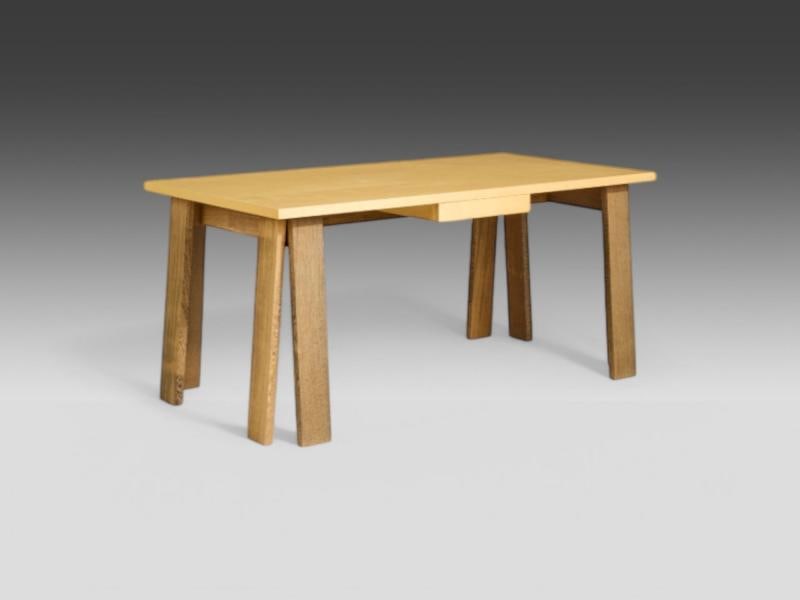 Martin Szekely, Contemporary, Sycamore, Wenge, Rare Writing Desk, France, 1999 - 2