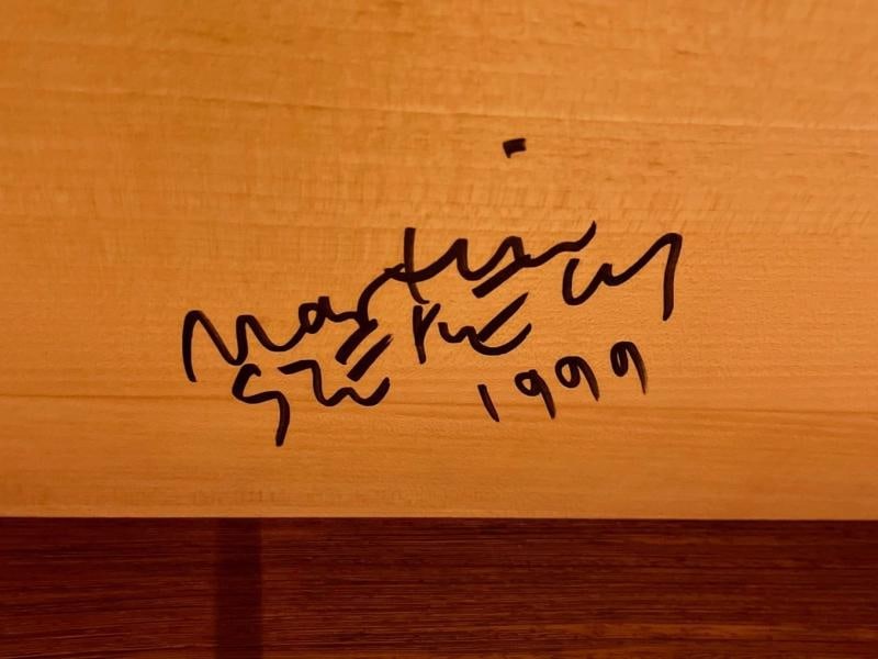 Martin Szekely, Contemporary, Sycamore, Wenge, Rare Writing Desk, France, 1999 - 7