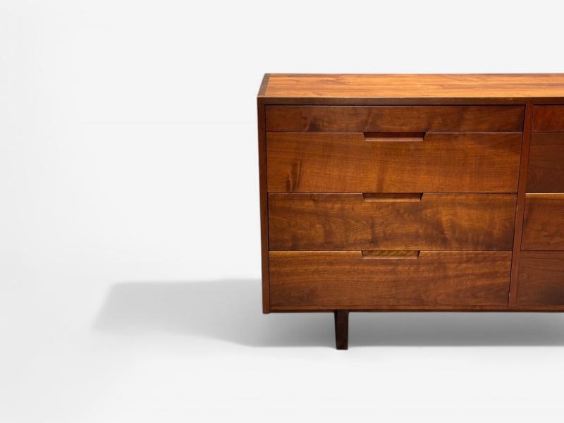 George Nakashima, Mid-Century Modern, Sap Walnut, Rare Dresser, USA, 1958 - 4