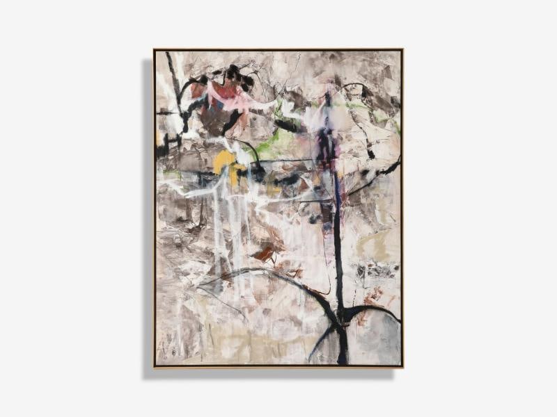 Kathi Robinson, Contemporary, Acrylic, Oil, Large Abstract Painting, USA, 21st c - 2