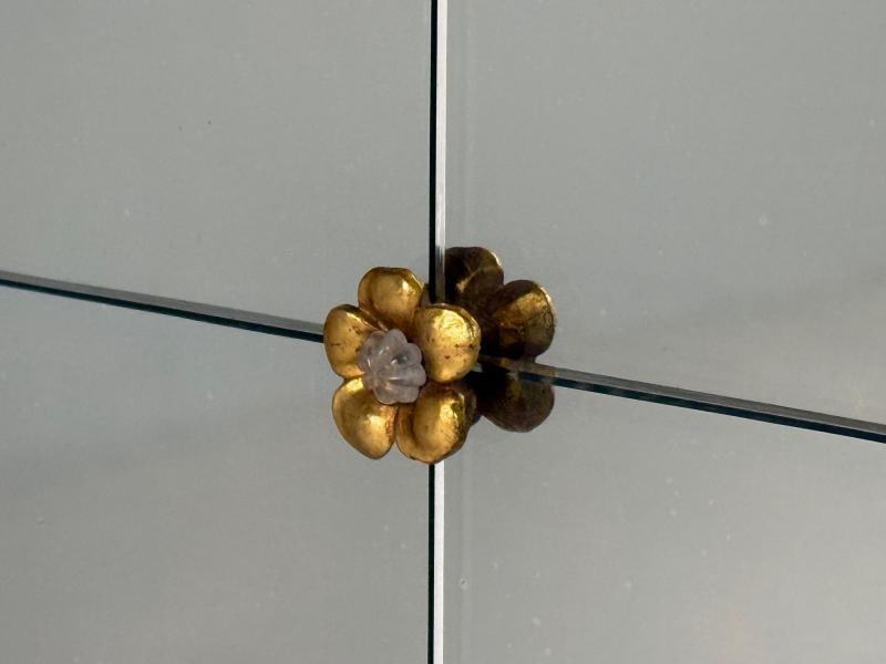 Adam Style, Giltwood, Drapery Motif, Over the Mantle Wall Mirror, Italy, 1920s - 7