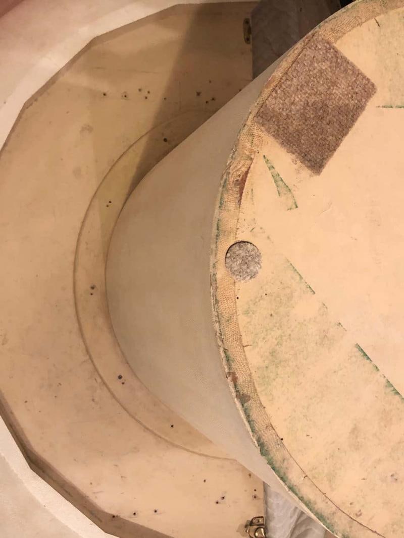 Mid-Century Modern Karl Springer Circular Dining Table with 3 Leaves - 12