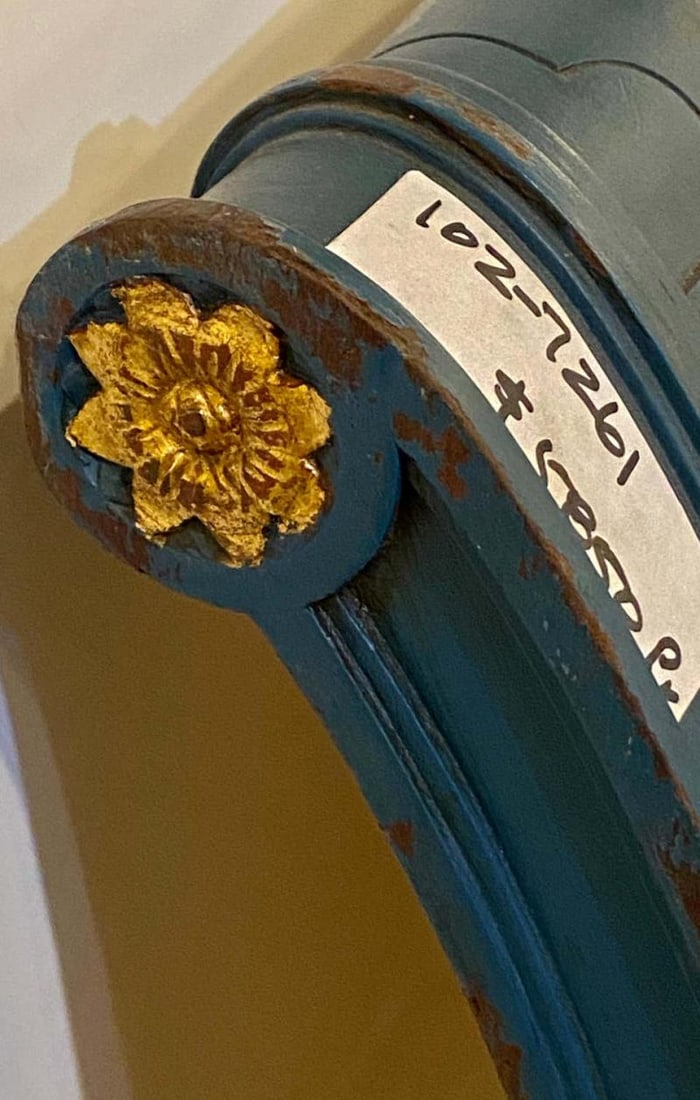 Pair of Paint and Parcel Gilt Twin Bed Frames by Maison Jansen - 9