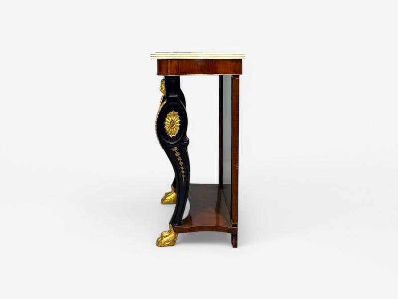 Pietto Bossi attr, Scagliola Marble, Giltwood, Mirrored Consoles, Italy, 18th c - 10