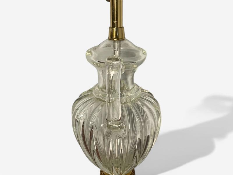 Marbro Lamp Co., Hollywood Regency, Glass, Brass, Urn Form Table Lamps, 2000s - 6