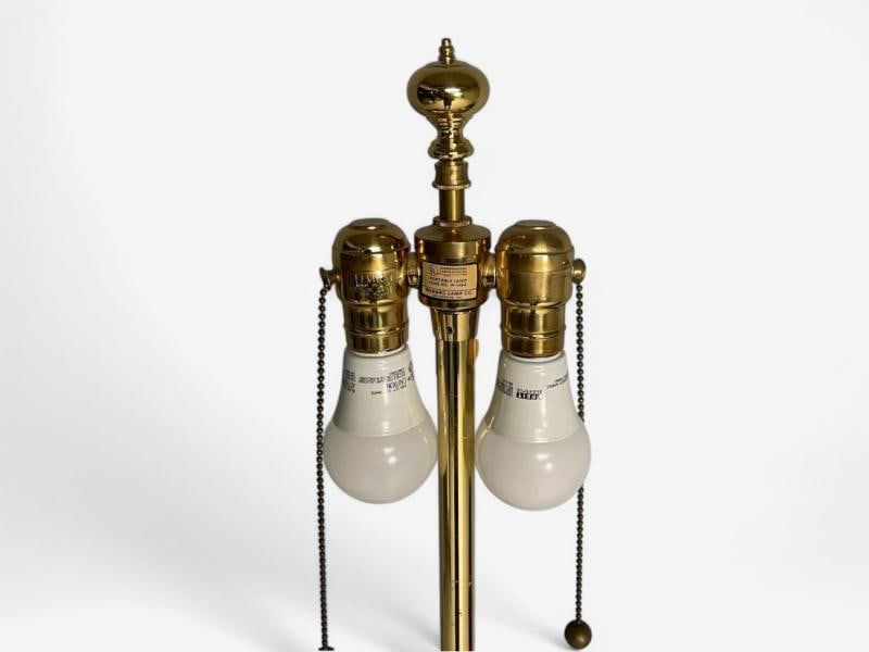 Marbro Lamp Co., Hollywood Regency, Glass, Brass, Urn Form Table Lamps, 2000s - 8