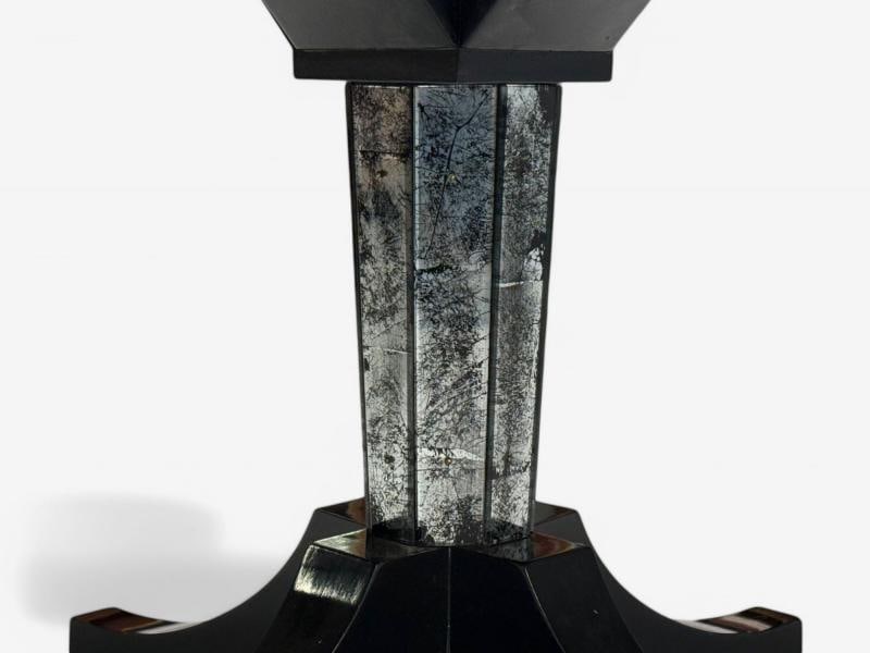 Maison Jansen Style, Hollywood Regency, Eglomise Mirror, Center Table, 20th C - 6