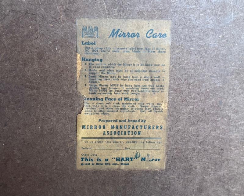 Paul Frankl, John Stuart, Mid-Century Modern, Large Station Wagon Mirror, 1950s - 7