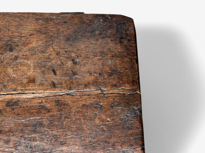 Baroque, Continental, Oak, Rustic Side Table, 17th C. - 8