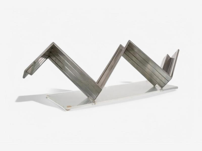 Salvatore Messina, Italian Mid-Century Modern, Steel, Abstract Sculpture, 1970s - 2