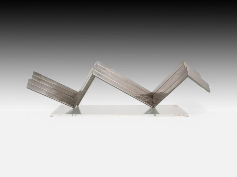 Salvatore Messina, Italian Mid-Century Modern, Steel, Abstract Sculpture, 1970s - 3