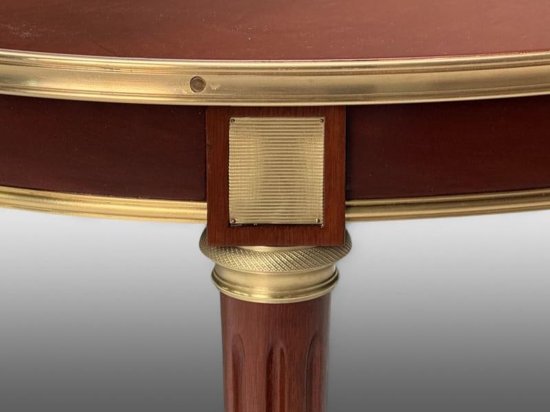 Maison Jansen, Louis XVI Style, Mahogany, Bronze, Dining Table, France, 1920s - 5