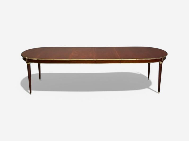 Maison Jansen, Louis XVI Style, Mahogany, Bronze, Dining Table, France, 1920s - 7