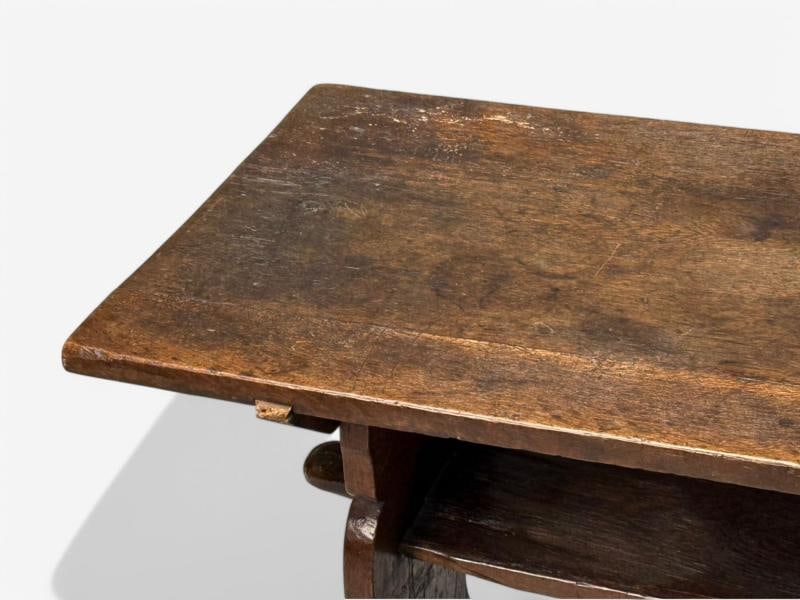 Flemish, Oak, Rustic Side or Console Table, Belgium, 17th C. - 7