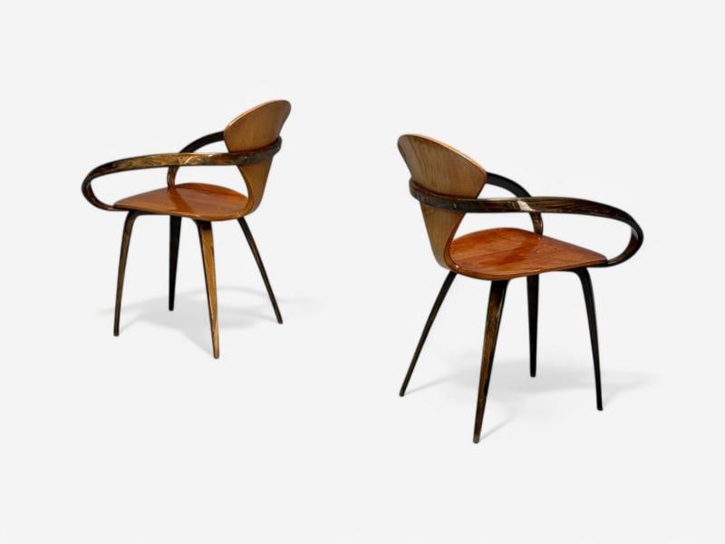 Norman Cherner, Plycraft, Mid-Century Modern, Pretzel Dining Chairs, USA, 1960s - 5