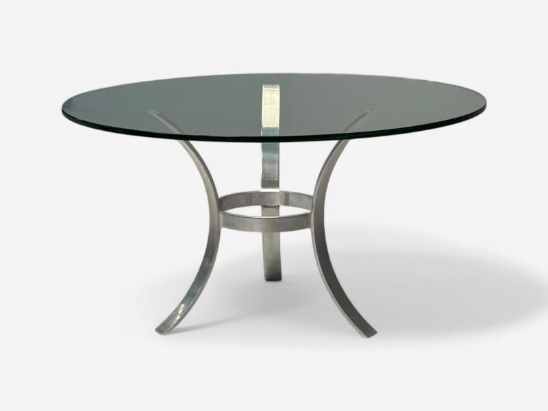 John Vesey attr, Mid-Century Modern, Cast Aluminum, Center Table, USA, 1970s - 3