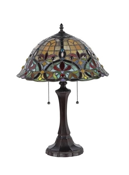 22" Stained Glass Table Lamp - 2