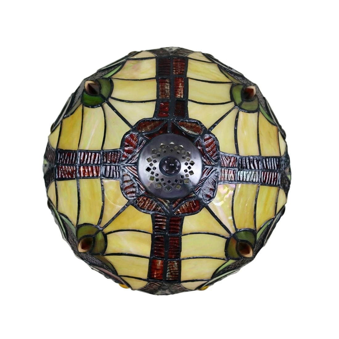 18.3" 1 light Stained Glass Table Lamp - 4