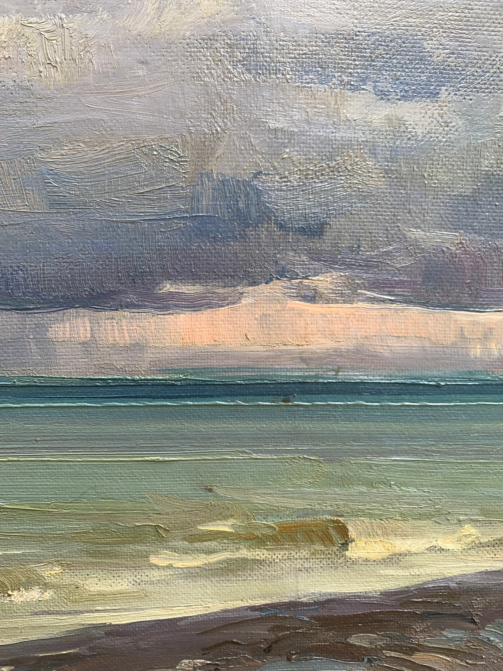 Oil painting Frowned Strelov A. - 7