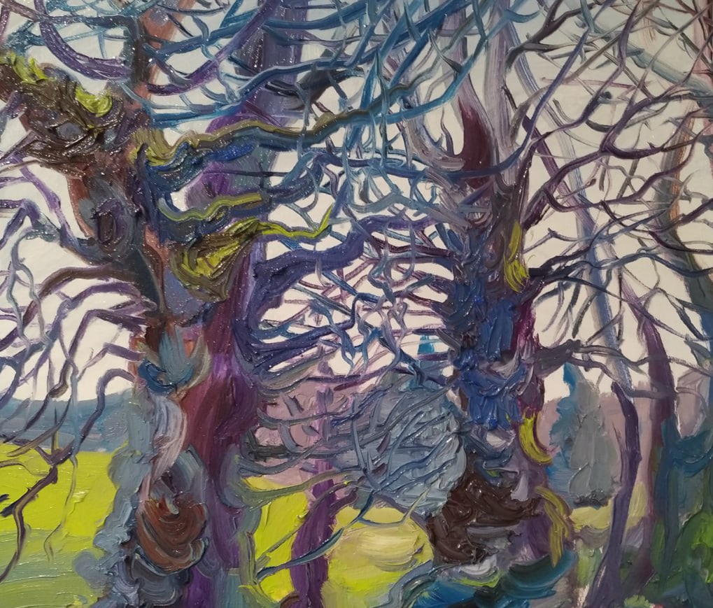 Oil painting Oaks Nina L - 7