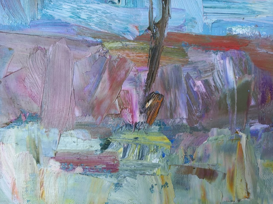 Oil painting On the hill Alex Ditriev - 6