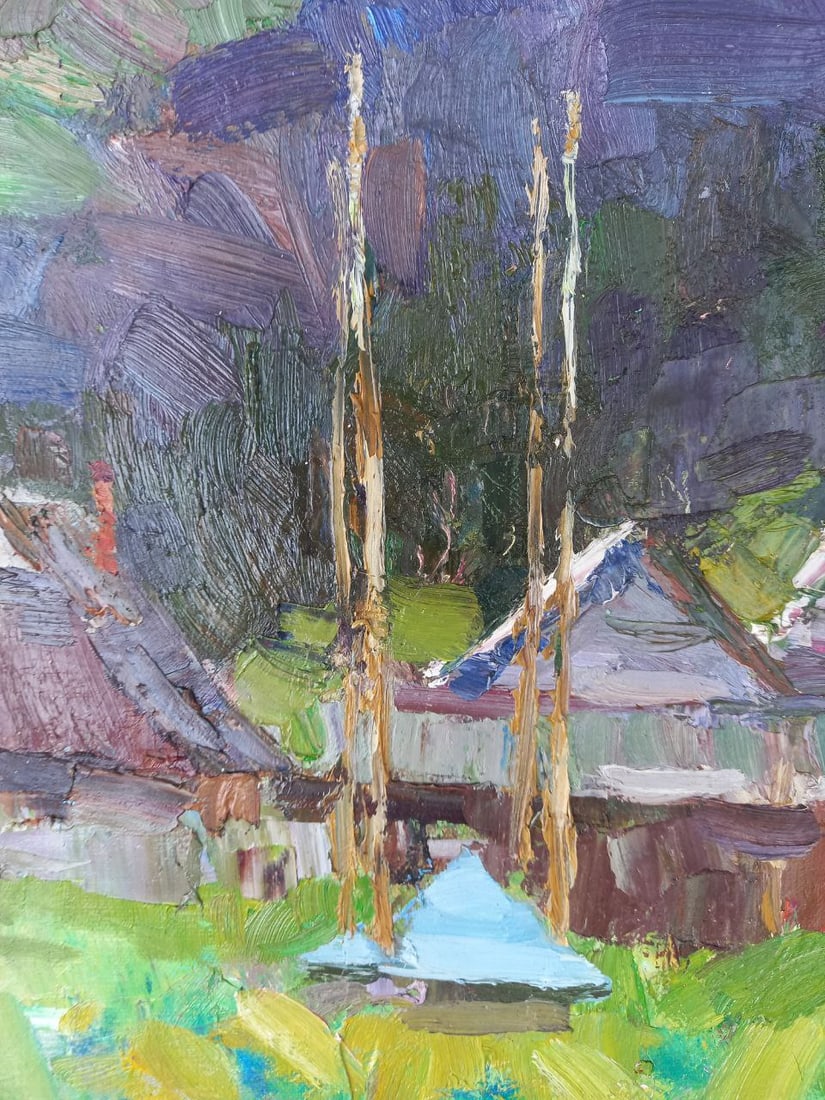 Oil painting Synevyr motif Alex Ditriev - 3