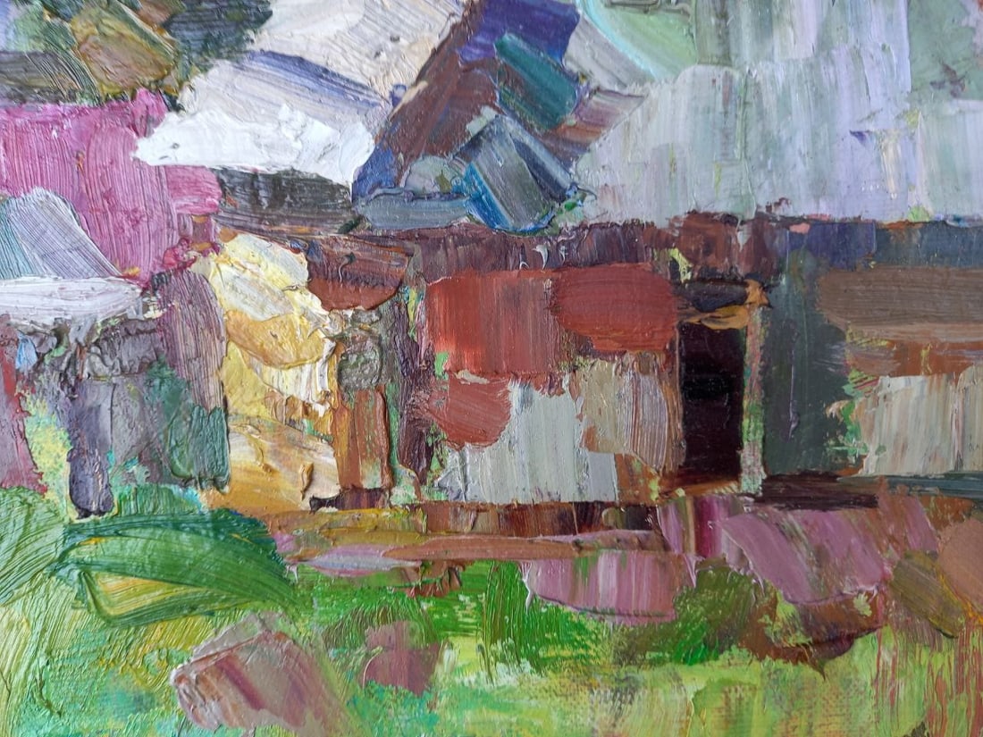 Oil painting Synevyr motif Alex Ditriev - 4