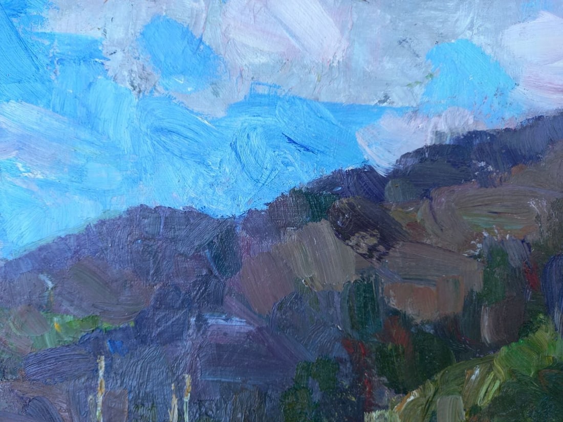 Oil painting Synevyr motif Alex Ditriev - 6