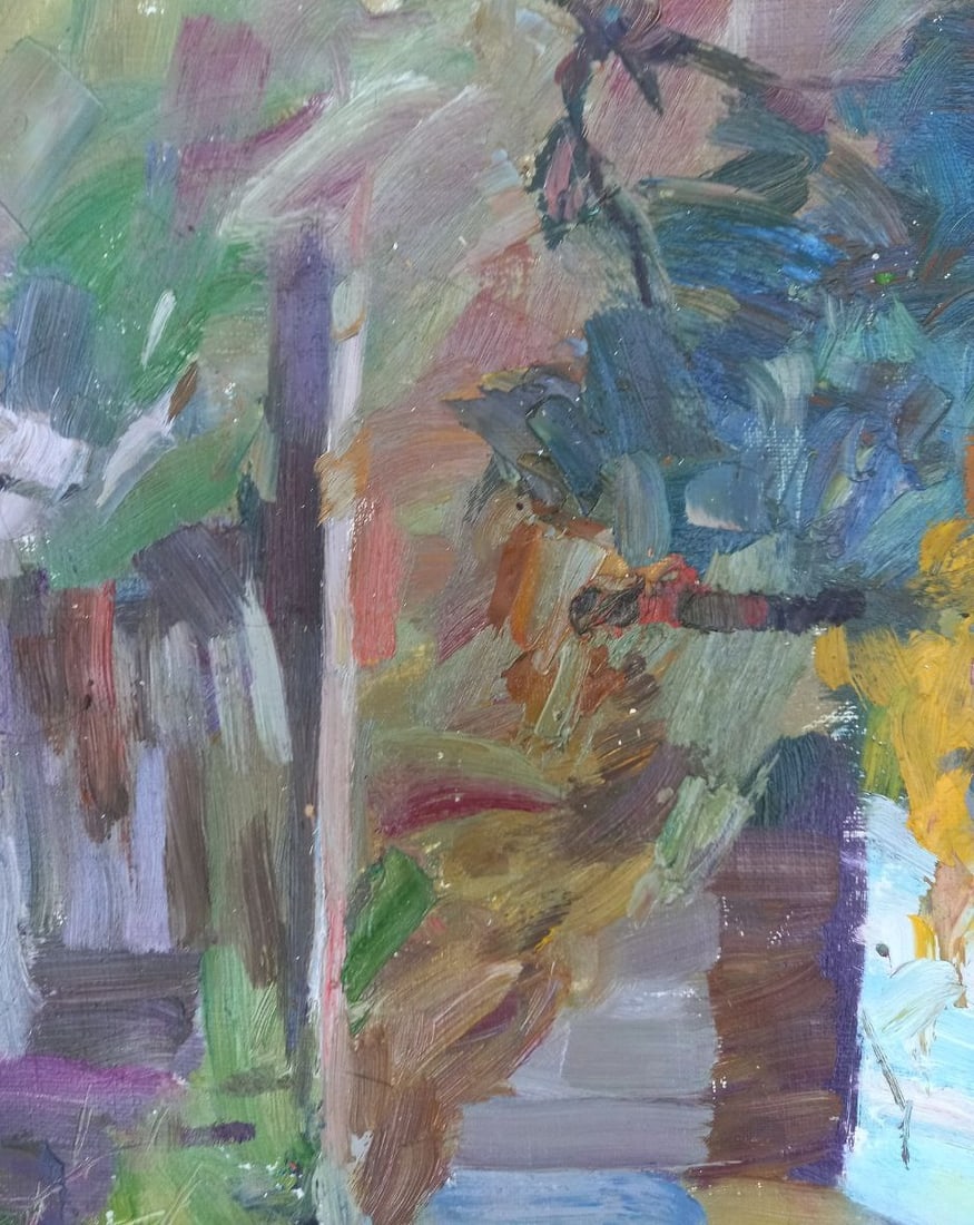 Oil painting Rakhiv region Alex Ditriev - 2