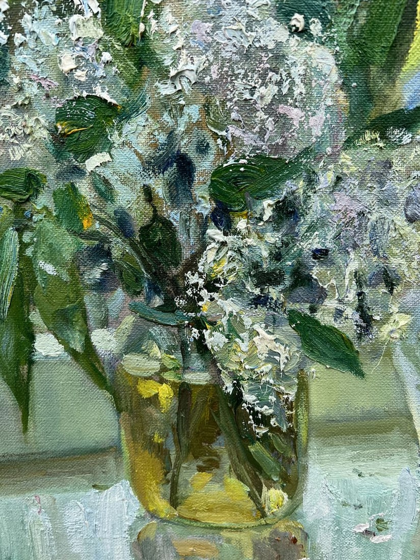 Oil painting Lilac time V. Mishurovsky - 5