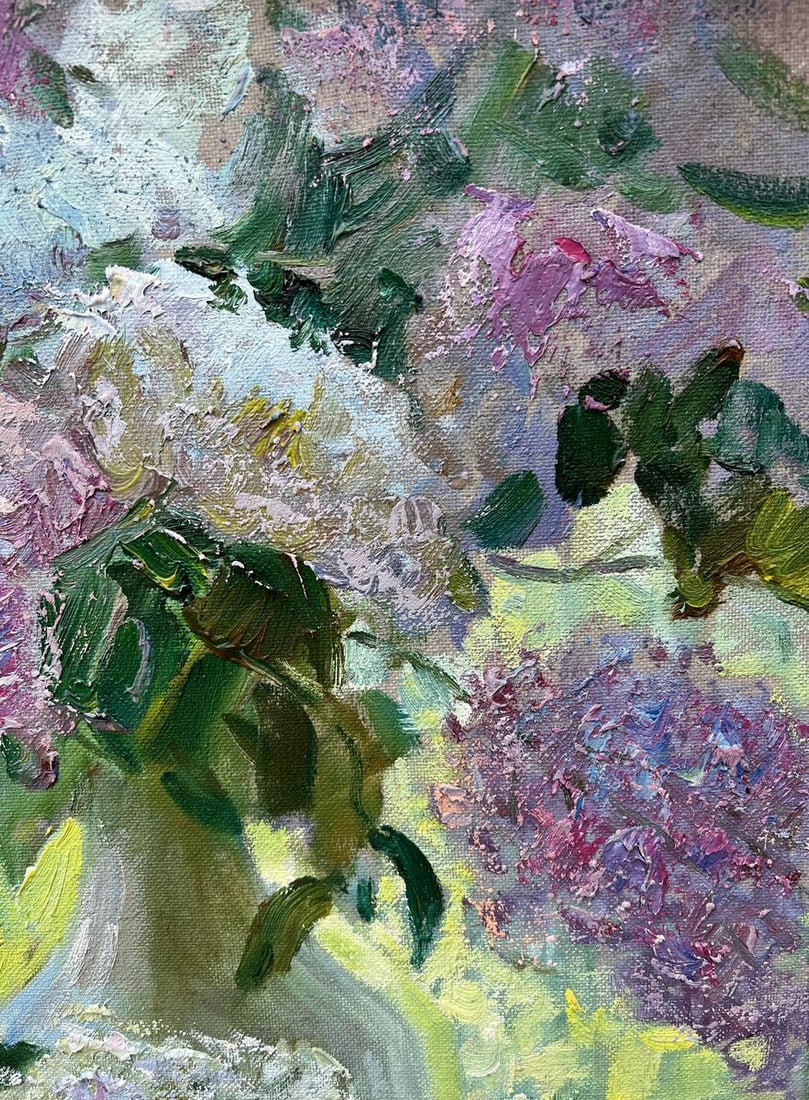 Oil painting Lilac time V. Mishurovsky - 8