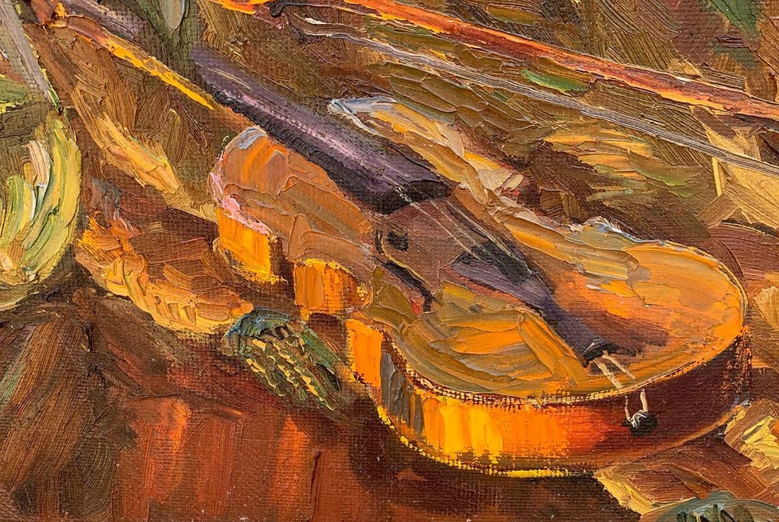 Oil painting Lilac sonnet Sergey Pivtorak - 7