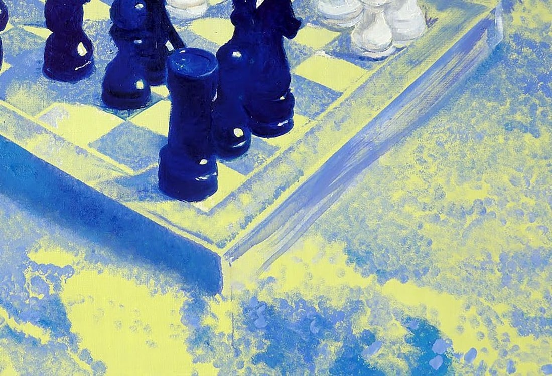 Oil painting White and black Varvarov Anatoly Viktorovich - 5