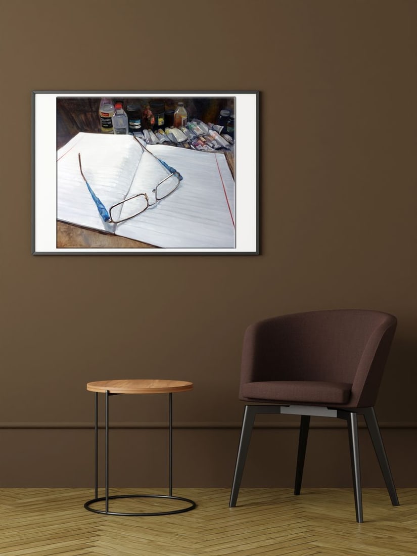 Oil painting Dad's glasses Varvarov Anatoly Viktorovich - 2