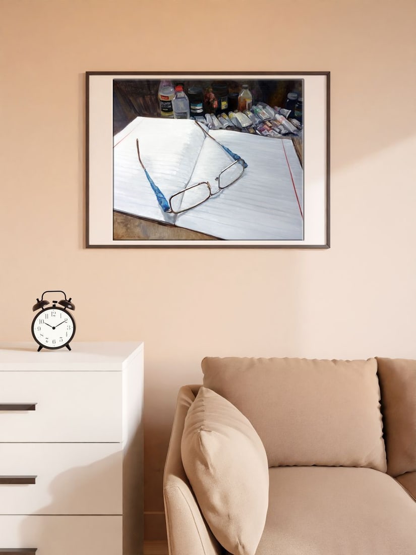 Oil painting Dad's glasses Varvarov Anatoly Viktorovich - 3