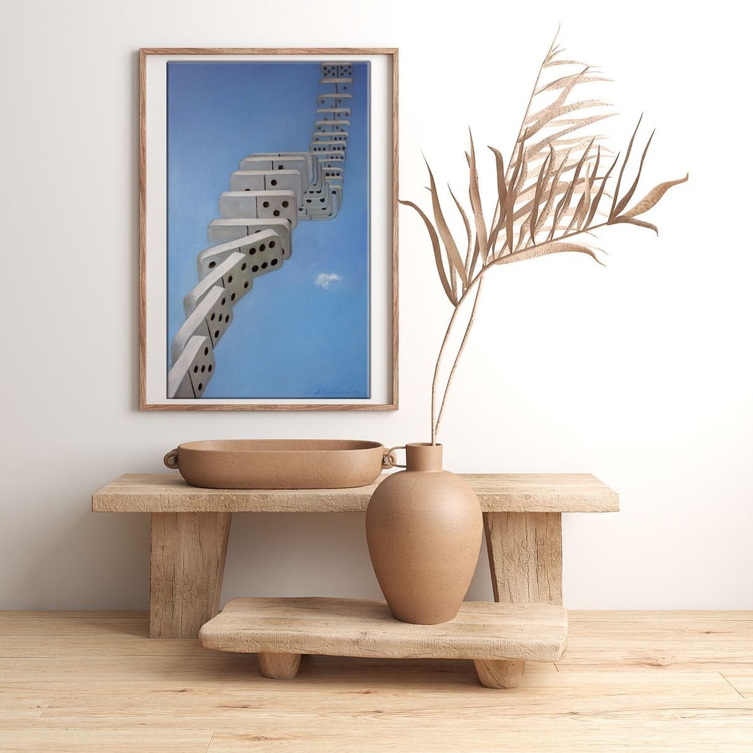 Oil painting Domino Varvarov Anatoly Viktorovich - 2