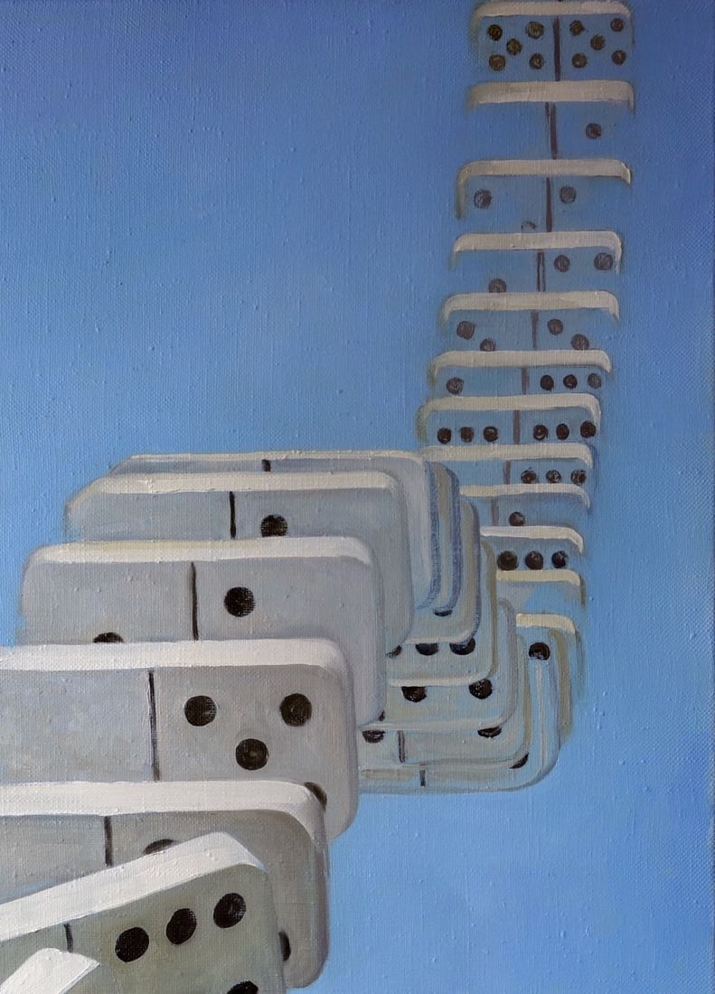 Oil painting Domino Varvarov Anatoly Viktorovich - 5