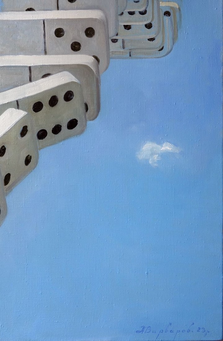 Oil painting Domino Varvarov Anatoly Viktorovich - 7